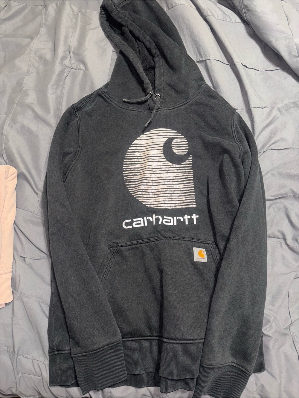 Carhartt Women’s  Black Logo Hoodie